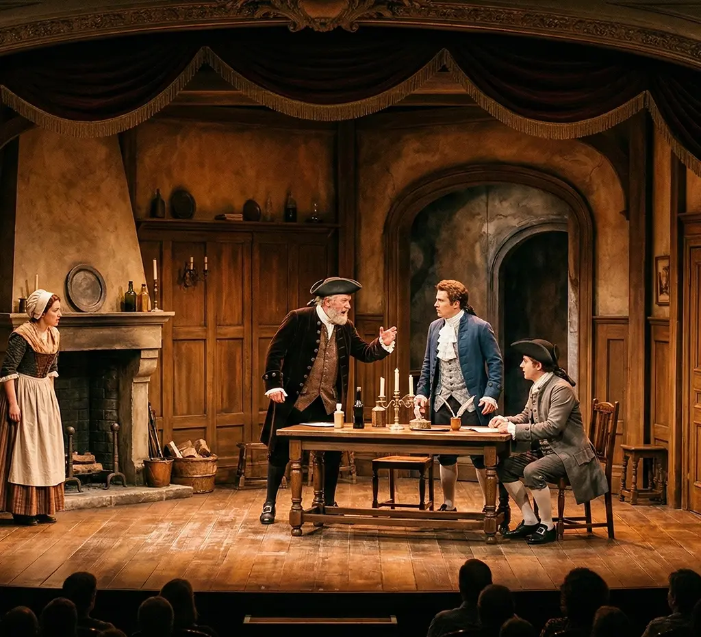 Guida su come si scrive una commedia teatrale con dialoghi e personaggi comici